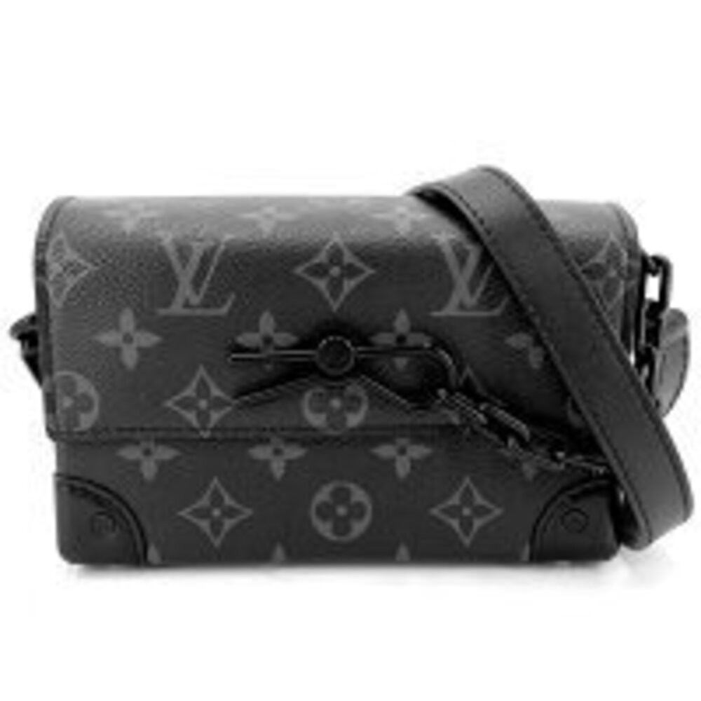 Louis Vuitton Eclipse Black Steamer Wearable Wallet Clutch Shoulder Bag